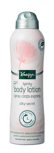 Kneipp Bodylotion spray silky secret 200ml